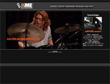 Tablet Screenshot of kaltek-musik-engine.com